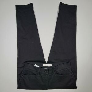 Women's BRAX Feel Good Black Pant -‎ Flat Front -  Style Mara - 26/32